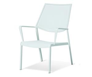 SKAT LOUNGE CHAIR WITH POLYESTER MESH